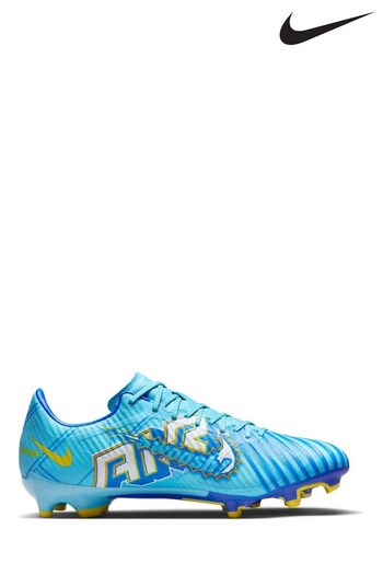 Nike bypass Blue Zoom Mercurial Vapor 15 Kylian Mbappe Firm Ground Fooball Boots (D66278) | £83