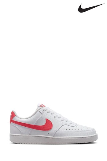 Nike White Court Vision Low Trainers (D66279) | £73