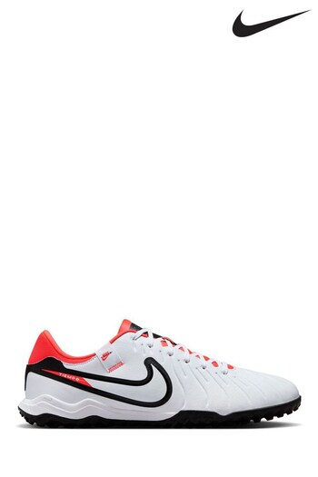 Nike White Tiempo Legend 10 Academy Turf Football Boots (D66298) | £78