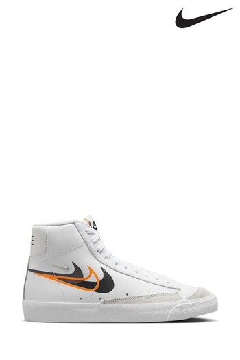 Nike cleat White Blazer Mid 77 Trainers (D66317) | £100