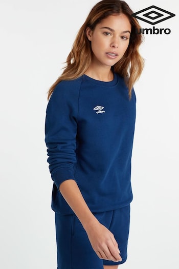 Umbro Blue Ground Club Leisure Sweatshirt (D66398) | £25