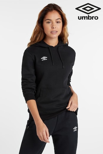 Umbro Black Club Leisure Overhead Hoodie (D66407) | £30