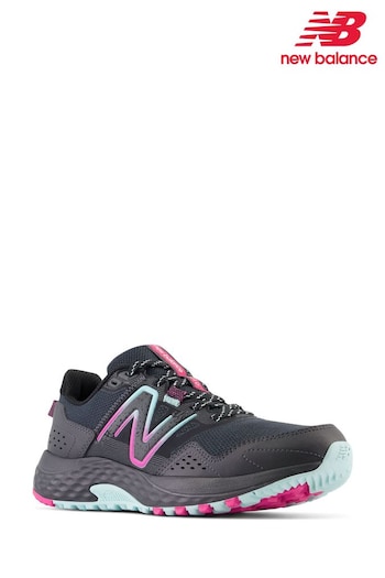 New Balance Black/Aqua/Pink 410 Trail Running Shoes (D66419) | £70