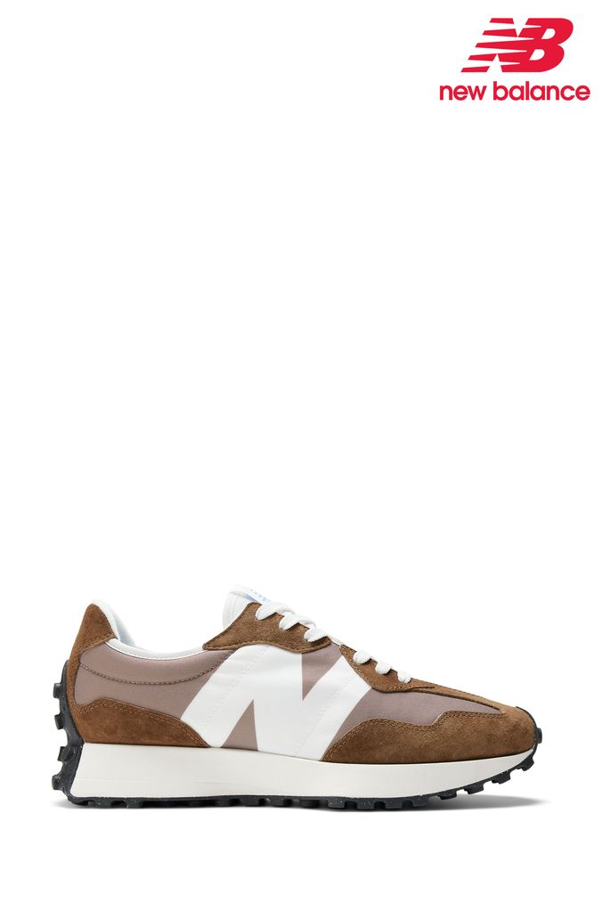 New Balance Brown 327 Trainers (D66450) | £100