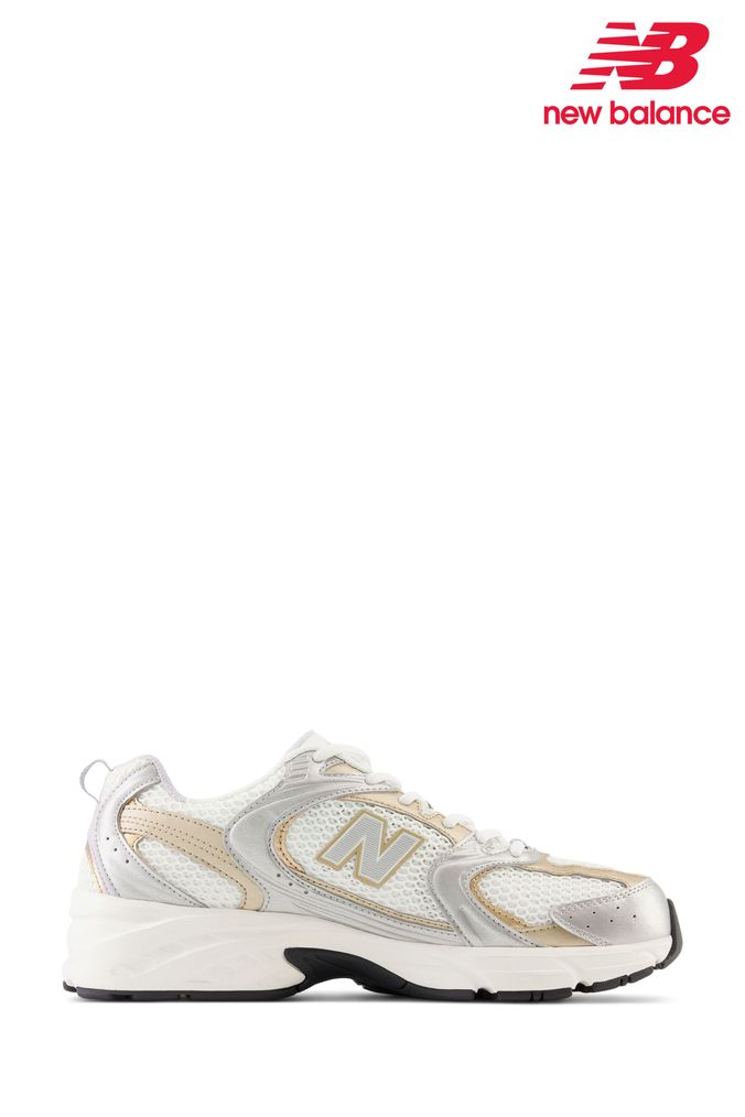 New Balance Silver 530 Trainers (D66462) | £100