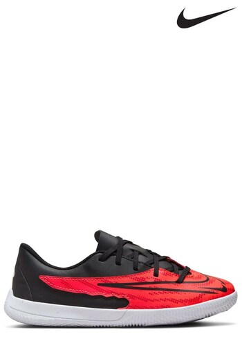 Nike Red Jr. Phantom Club Indoor Court Football Boots (D66524) | £40