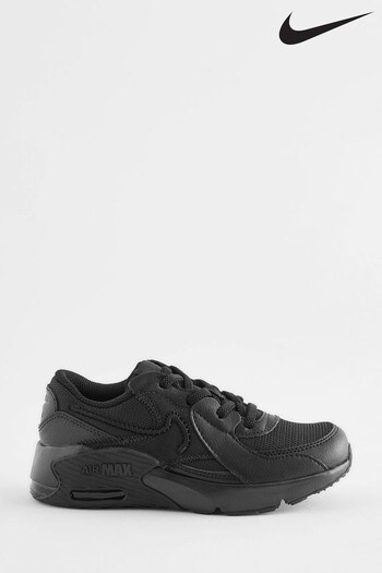 Nike Black/Black Air Max Excee Youth Trainers (D66529) | £55
