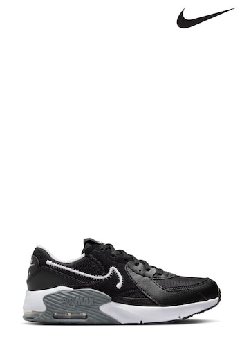 Nike 25cm Black/White Air Max Excee Junior Trainers (D66533) | £68