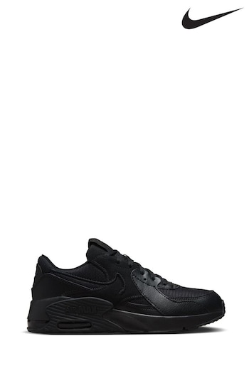 Nike Black/Grey Air Max Excee Junior Trainers (D66534) | £68