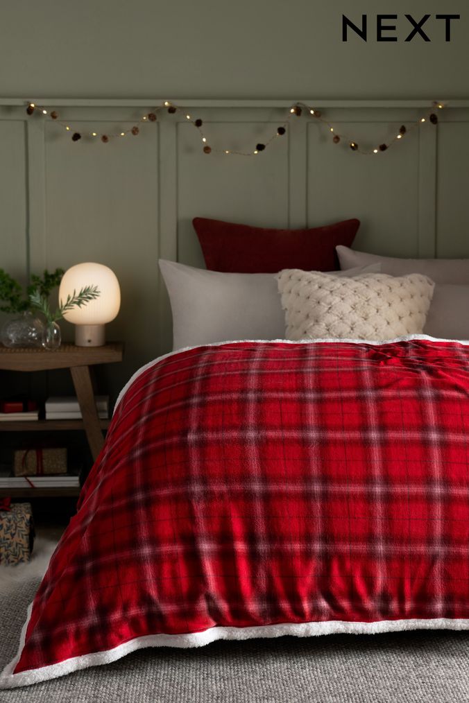 Tartan throws next sales