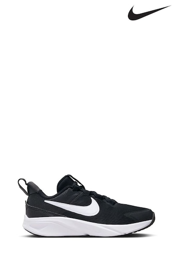Nike retail Black Star Runner 4 Junior Trainers (D66597) | £35