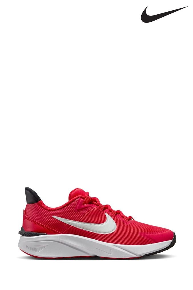 Red nike boys trainers on sale