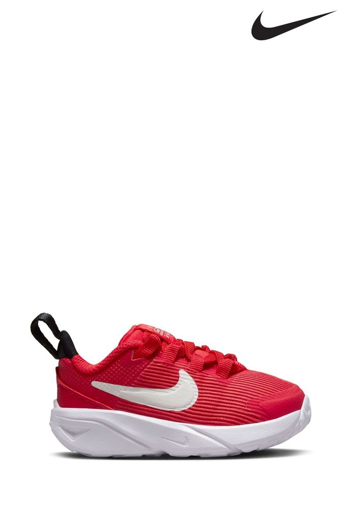 Red nike boys trainers sale