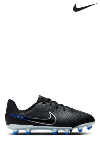 Nike Black Jr. Tiempo Legend 10 Academy Multi Ground Football Boots (D66656) | £60