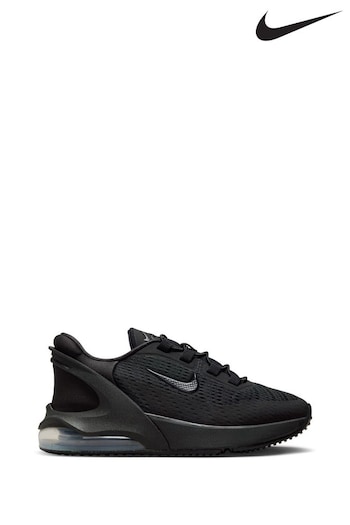 Nike Black Air Max 270 GO Easy On Junior Trainers (D66737) | £80