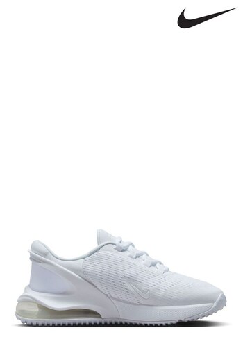 Nike wright White Air Max 270 GO Youth Trainers (D66739) | £100