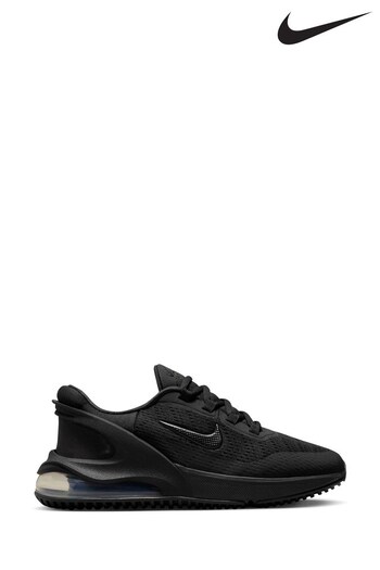 Nike Black Air Max 270 GO Youth Trainers (D66740) | £100