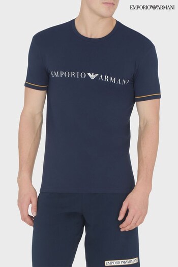 Emporio Armani Borsetta Bodywear Line Logo T-Shirt (D66954) | £65