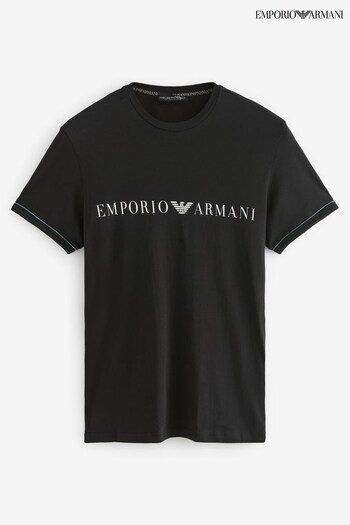Emporio Armani Borsetta Bodywear Line Logo T-Shirt (D66955) | £32