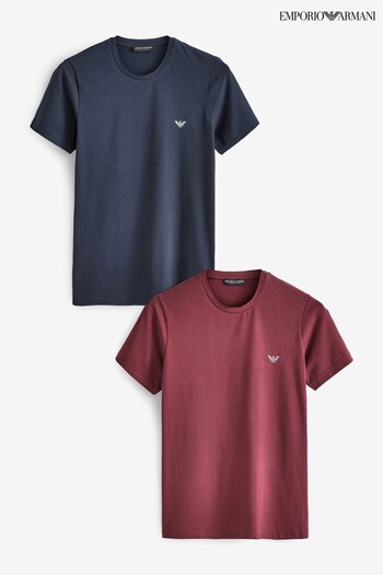 Emporio Armani Bodywear T-Shirts 2 Pack (D66975) | £59