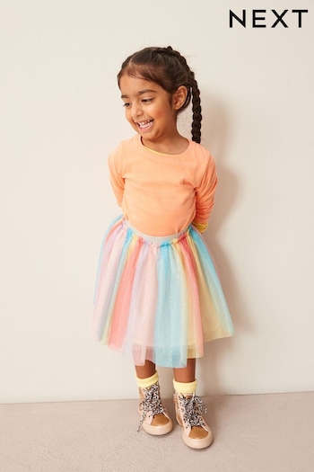 Rainbow Glitter Tutu Skirt (3mths-7yrs) (D67017) | £14 - £18