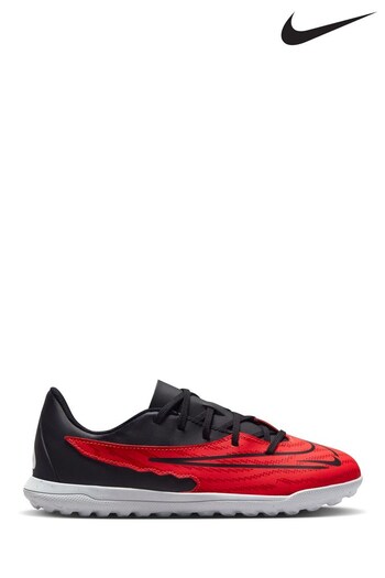 Nike Red Jr. Phantom Club Turf Football Boots (D67044) | £45