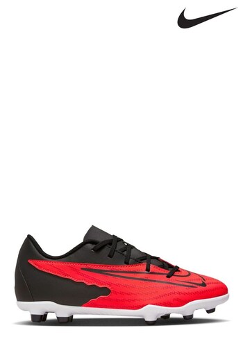 Nike Red Jr. Phantom Club Firm Ground Football Boots (D67048) | £45