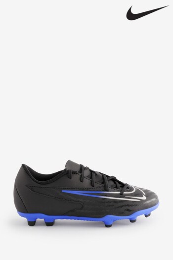 Nike Black Jr. Phantom Club Firm Ground Football Alexander Boots (D67049) | £45