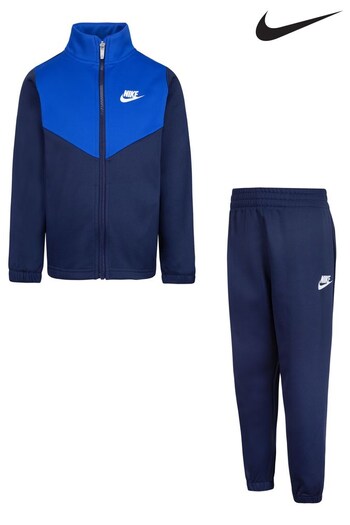 Nike Blue Tricot Little Kids Tracksuit (D67282) | £40
