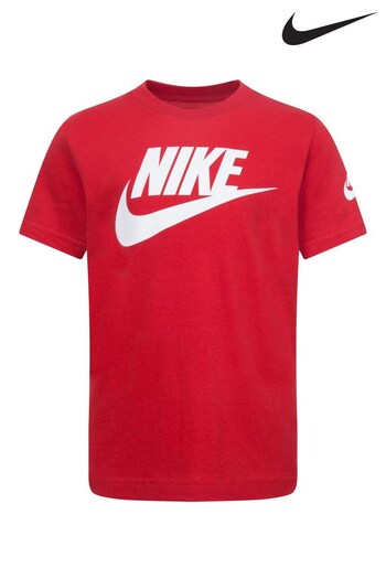 Nike pal Red Futura Little Kids T-Shirt (D67284) | £18