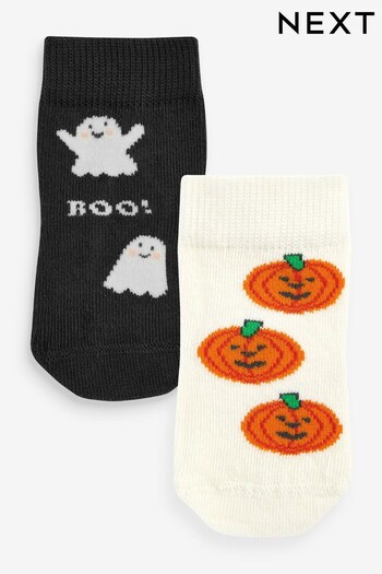 Halloween Baby Socks 2 Pack (0mths-2yrs) (D67448) | £4