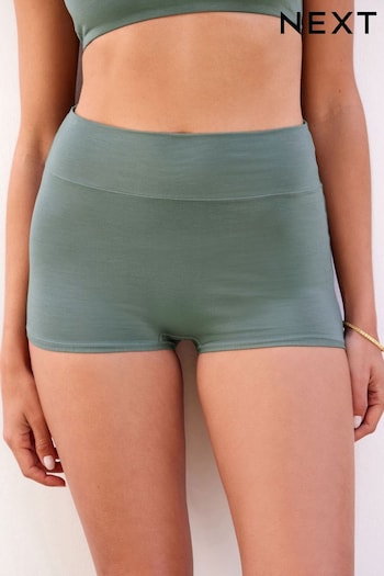 Green Short Forever Comfort Knickers (D67470) | £10