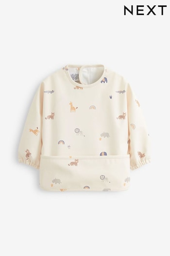 Neutral Animals beim Weaning and Feeding Sleeved Bib (6mths-3yrs) (D67556) | £9 - £10