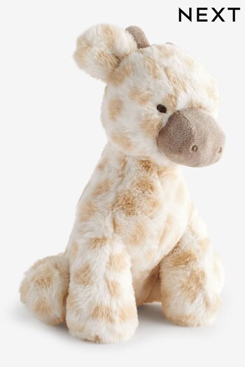 Cream Giraffe Toy (D67561) | £16