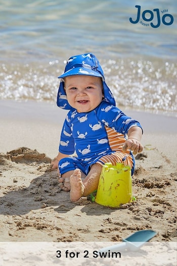 Sweatshirts & Hoodies Blue Crab UPF 50 1-Piece Sun Protection Suit (D67579) | £24