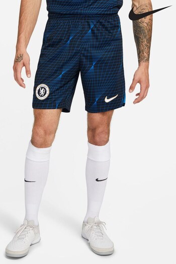 Nike Blue Chelsea FC Stadium Away Football Shorts (D67580) | £40