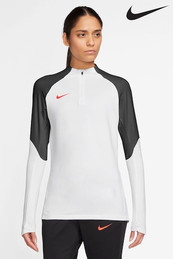 Nike White Dri-FIT Strike Drill Training T-Shirt (D67600) | £55