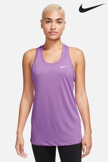 Nike flex Purple Dri-Fit Racerback Tank Vest Top (D67622) | £23