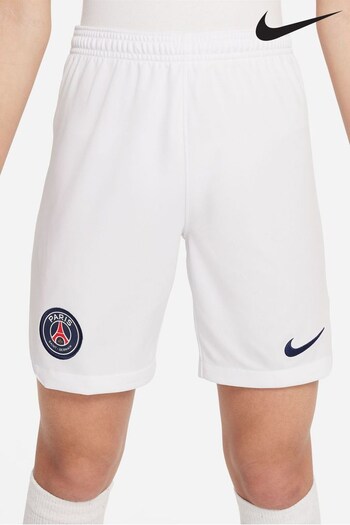 Nike White PSG Stad For Shorts (D67643) | £33