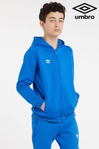 Umbro Light Blue Club Leisure Zip Through Hoodie (D67793) | £30