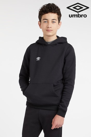 Umbro Black Chrome Club Leisure Overhead Hoodie (D67799) | £25