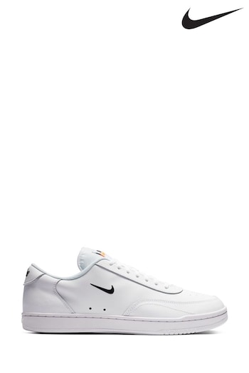 Nike White/Black Court Vintage Trainers (D67918) | £70