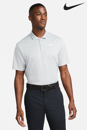 Nike Grey Dri-FIT Victory Golf Polo Shirt (D67923) | £40