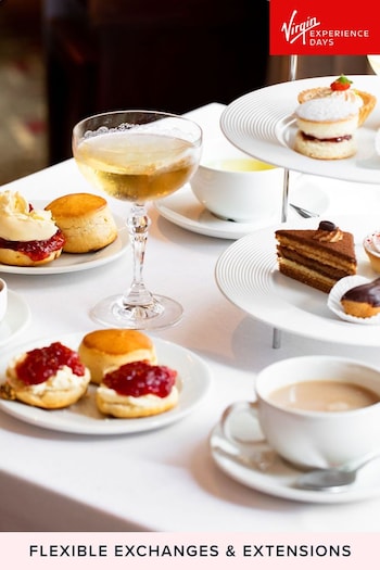 Virgin Experience Days Mayfair Bottomless Prosecco Afternoon Tea for 2 (D67981) | £65