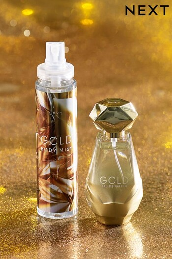 Gold 30ml Eau De Parfum and 75ml Body Mist Gift Set (D68091) | £12