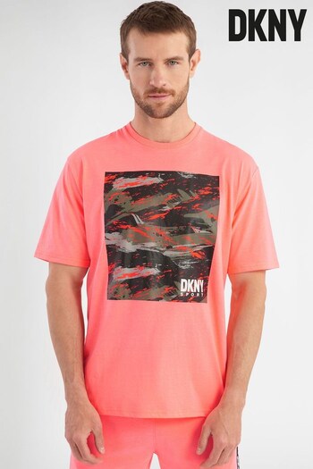 DKNY Sports Pink Storm T-Shirt (D68290) | £30
