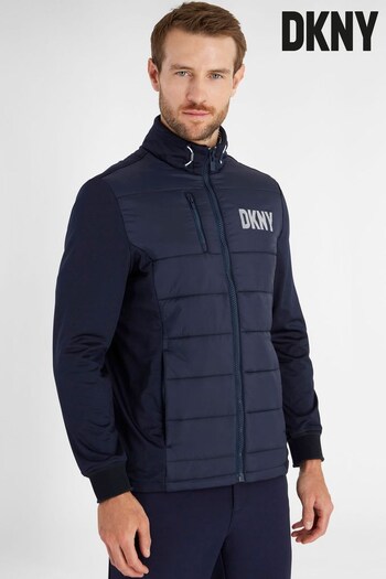 DKNY Sports Blue District Hybrid Jacket (D68306) | £90