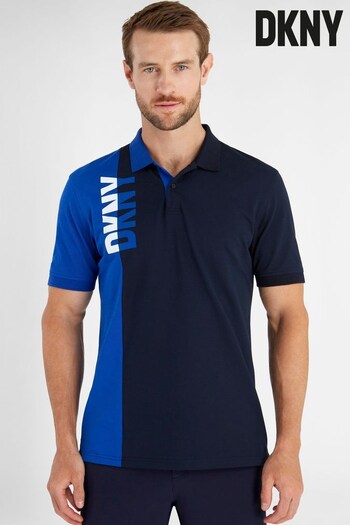 DKNY Sports Blue City Polo Shirt (D68311) | £50