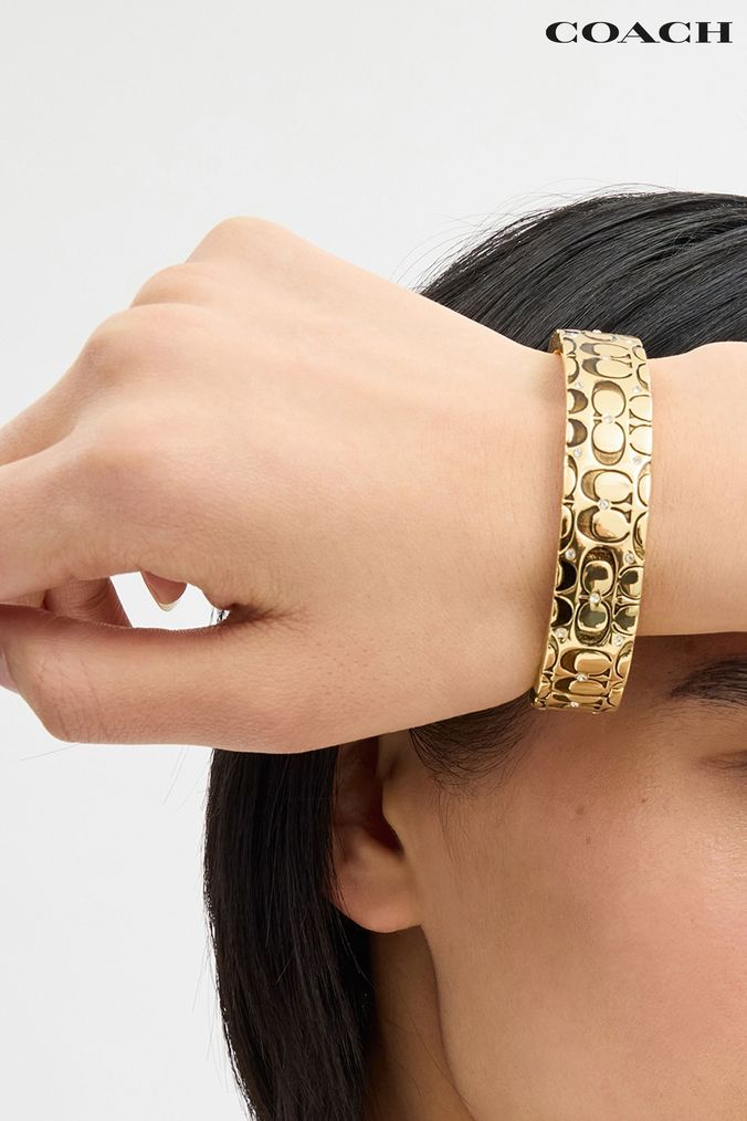 Coach bangle bracelet best sale