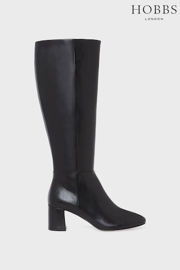 Hobbs Imogen Black Long Boots (D68444) | £279